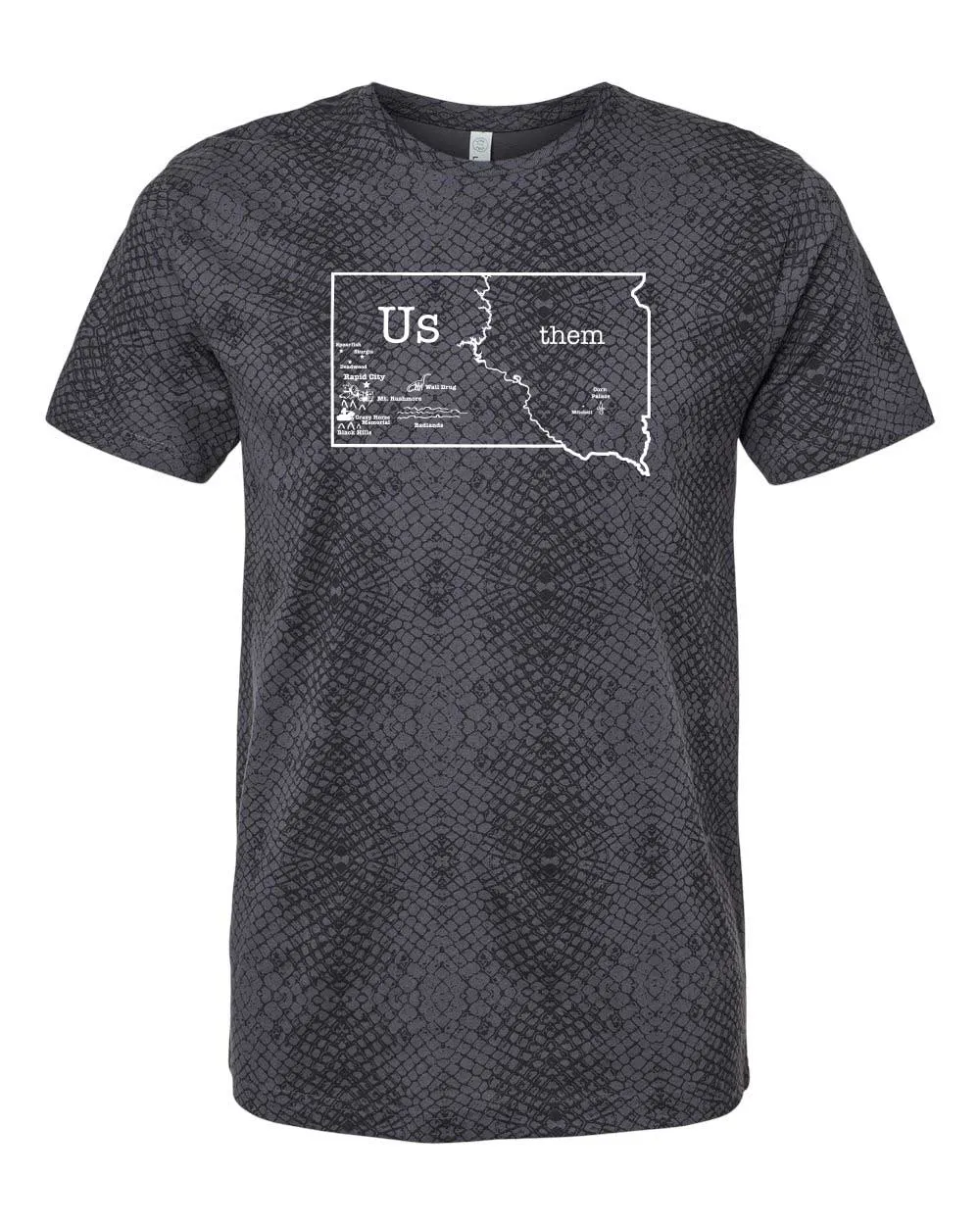 West Is Us Short Sleeved Tee Shirt