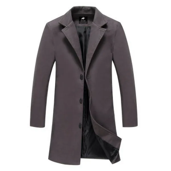 West Louis™ Business-Man Windproof Long Coat
