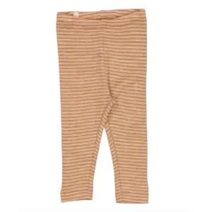 Wheat Wool Clay Leggings Stripe