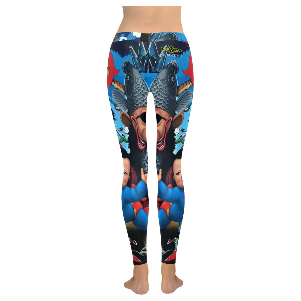 When Tigers Smoke Pipes Low Rise Leggings