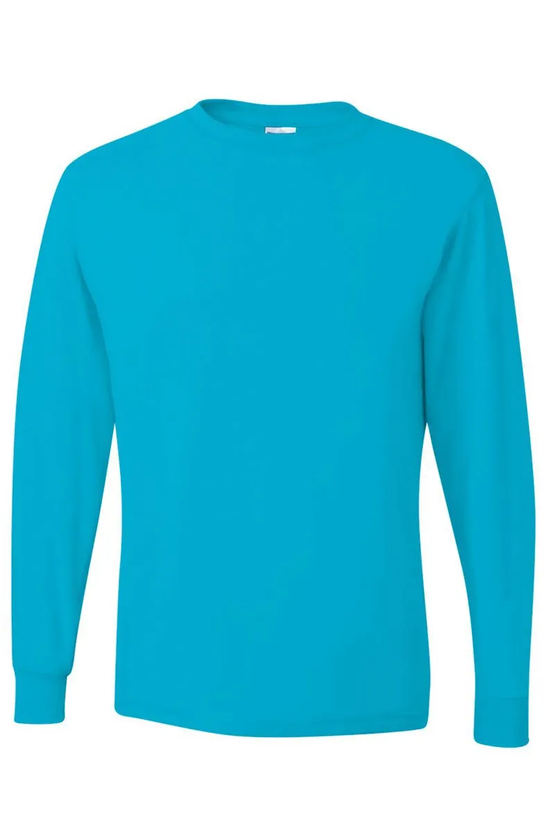 White Merry Christmas Tree Unisex Dri-Power Long-Sleeve 50/50 Tee
