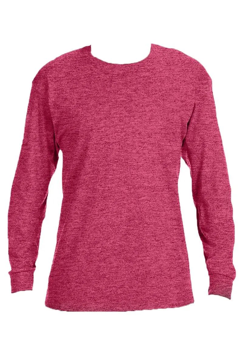 White Merry Christmas Tree Unisex Dri-Power Long-Sleeve 50/50 Tee