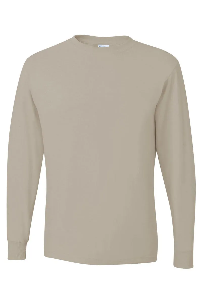 White Merry Christmas Tree Unisex Dri-Power Long-Sleeve 50/50 Tee