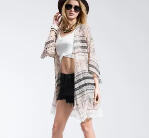 Women Ladies Floral Sunblock Fashion Causal Chic Slim Sweet shirts Top Blouse Cardigan FS16013