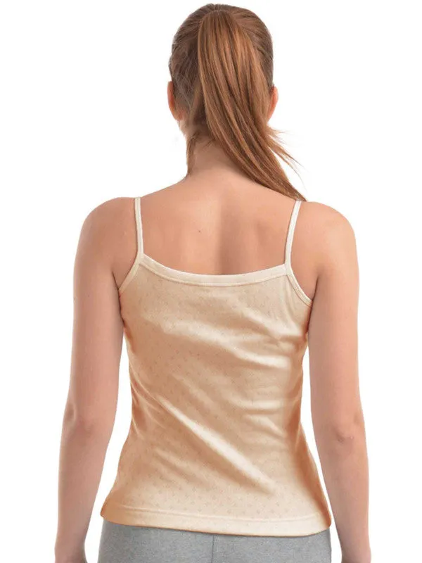 Women Skin Solid Thermal Tank Top-L/SPAGATHI-Skin