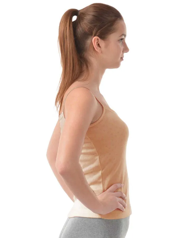 Women Skin Solid Thermal Tank Top-L/SPAGATHI-Skin