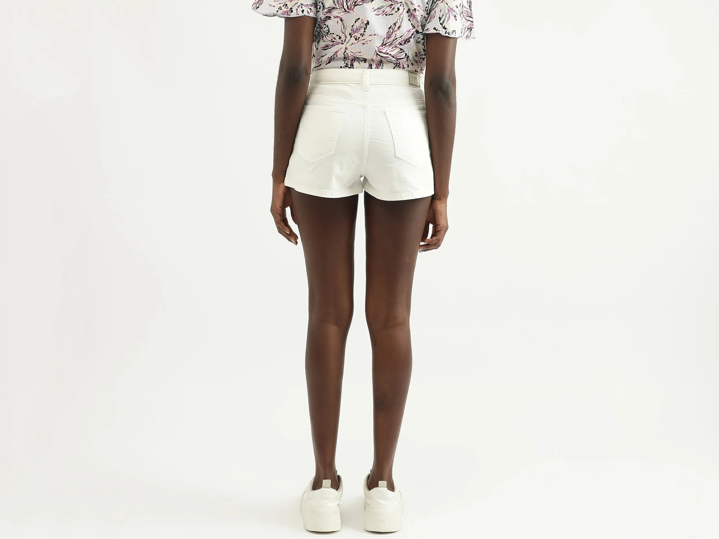 Women Solid Regular Fit Shorts