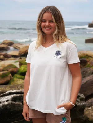 Women's Le Club Tee (White)