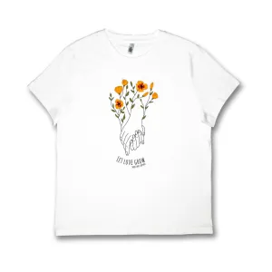 Women's Let Love Grow Organic Tee