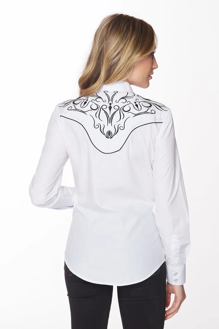 Women’s Western Embroidered Shirts -LS500-501