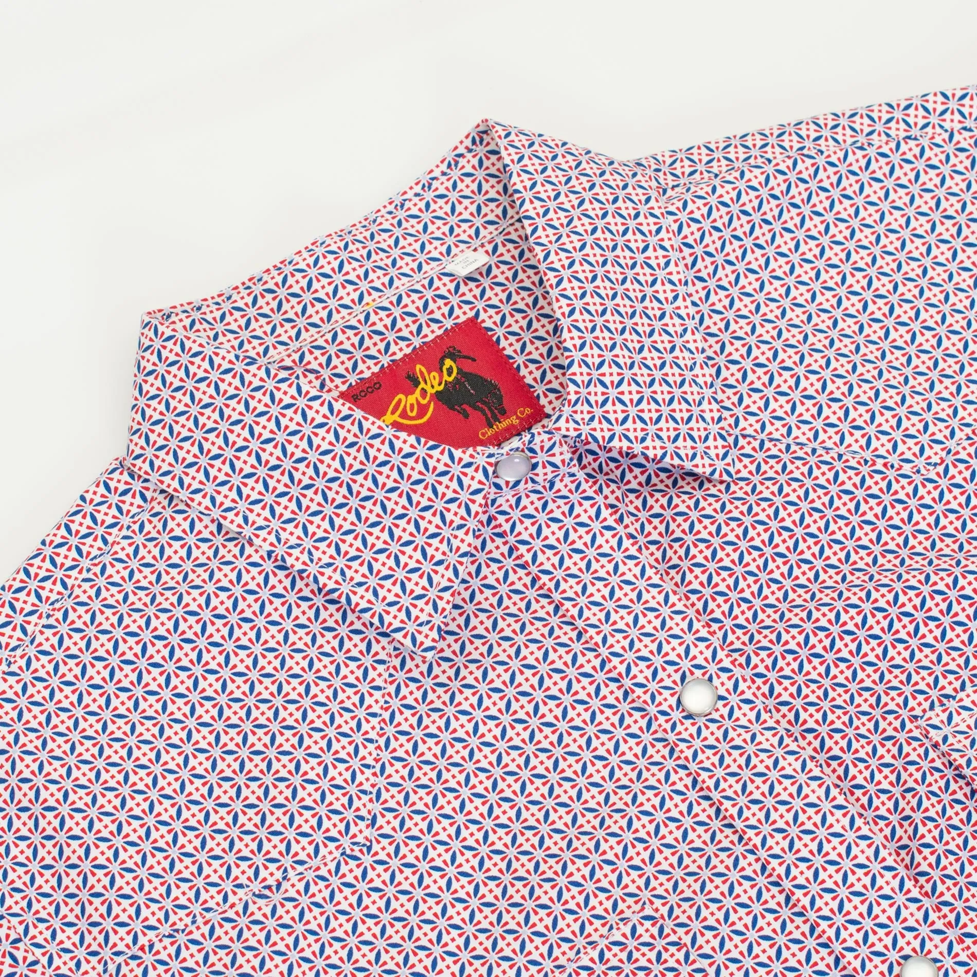 Women's Western Print Shirts-LS100-117