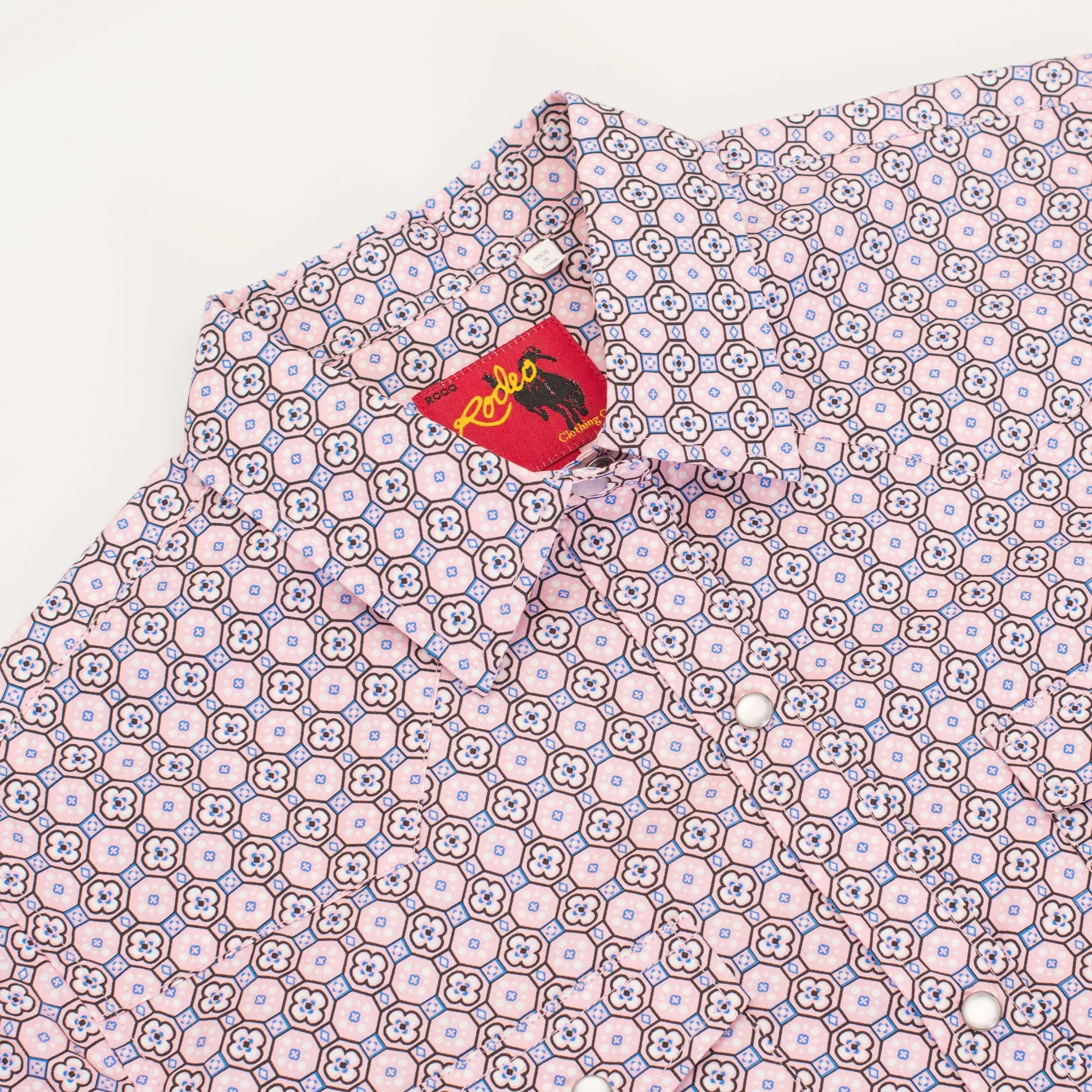 Women's Western Print Shirts-LS100-123
