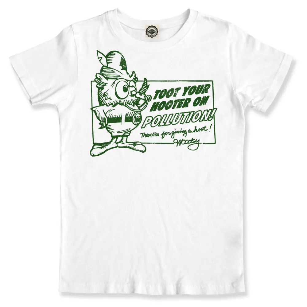 Woodsy Owl "Toot Your Hooter" Kid's Tee