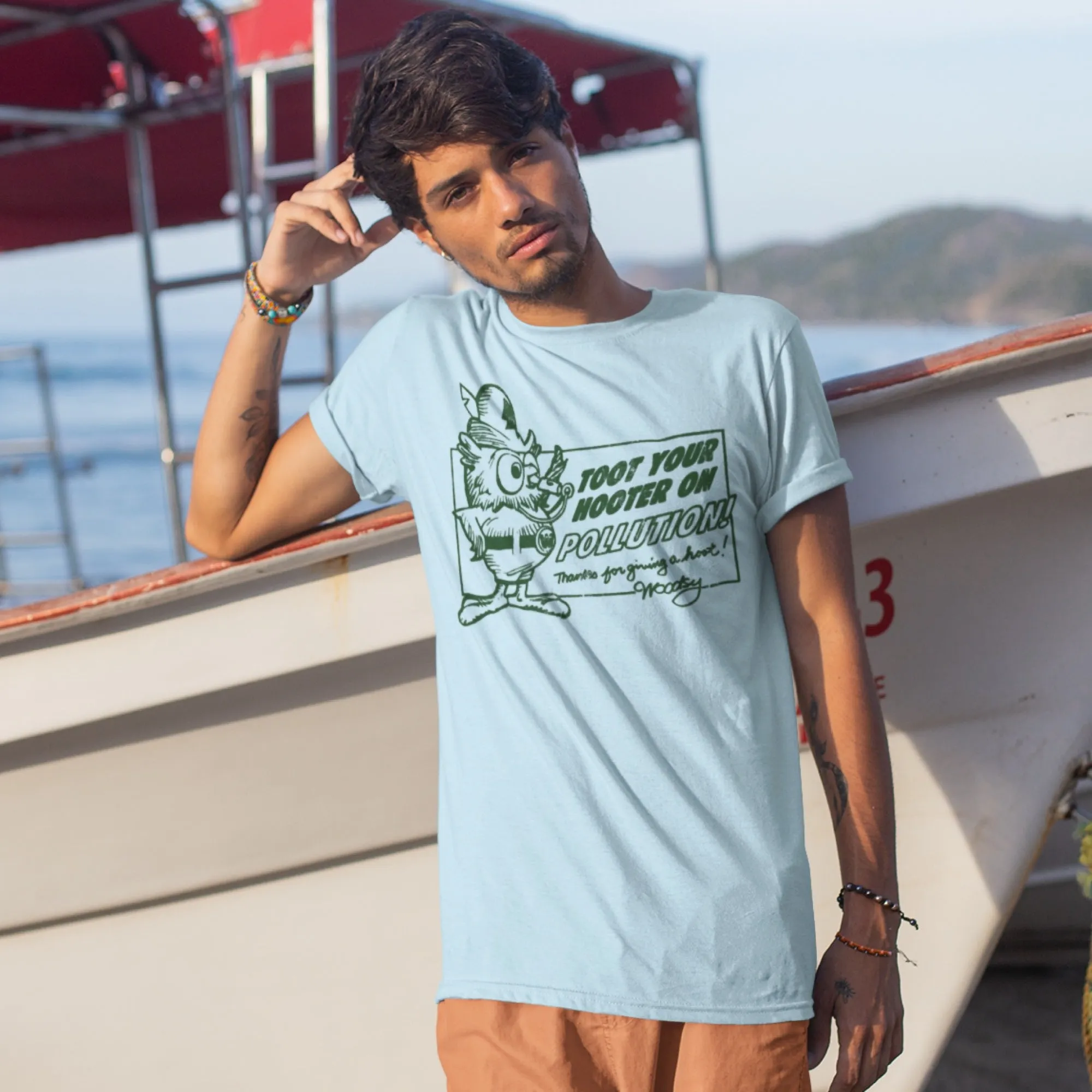 Woodsy Owl "Toot Your Hooter" Men's Tee