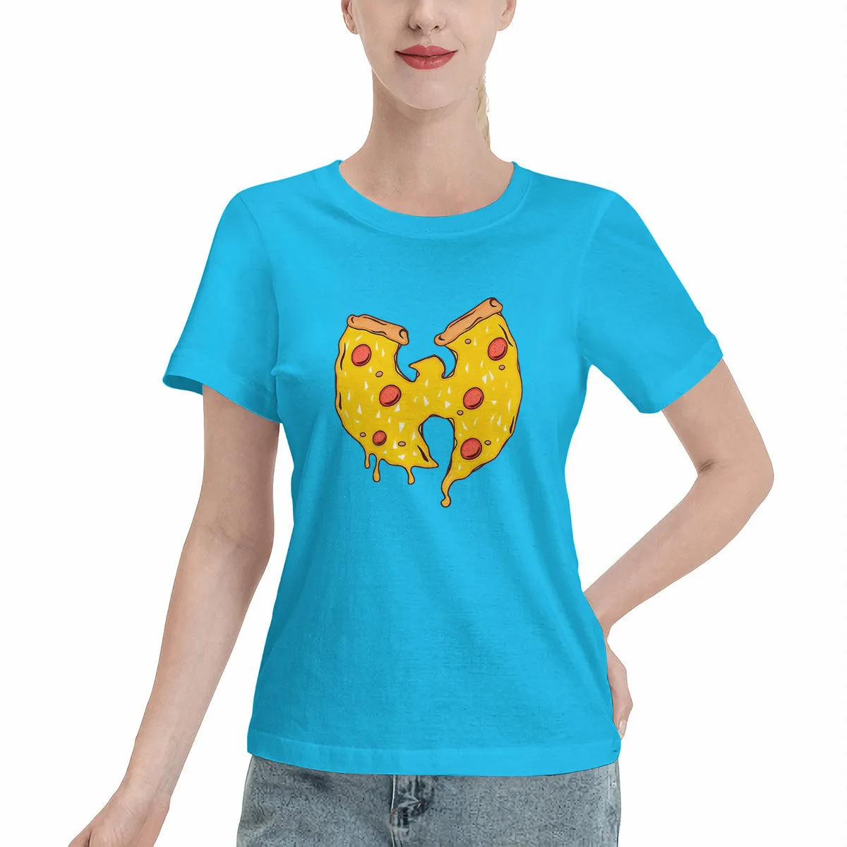 Wu-Tang Pizza Logo Women's T-Shirt