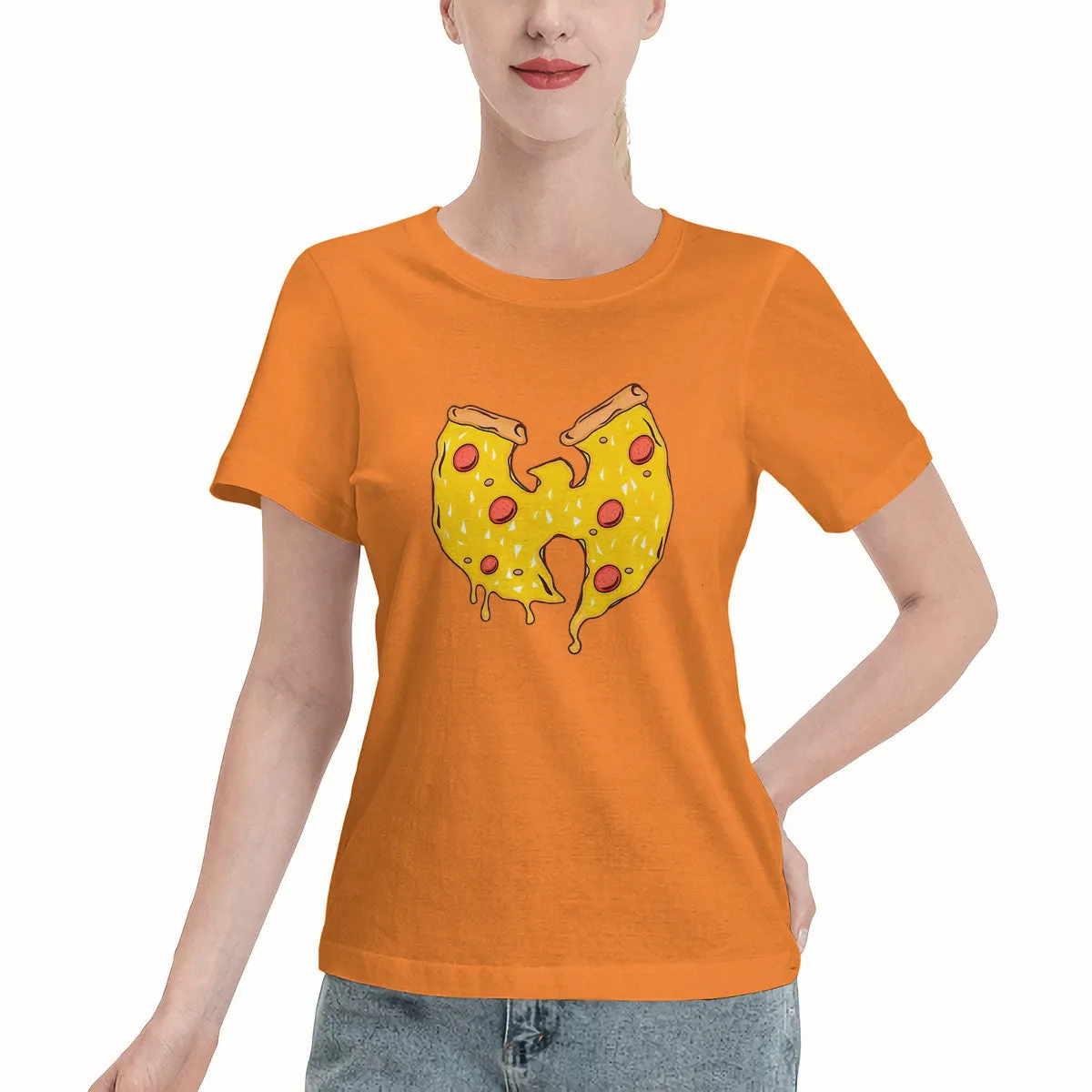 Wu-Tang Pizza Logo Women's T-Shirt