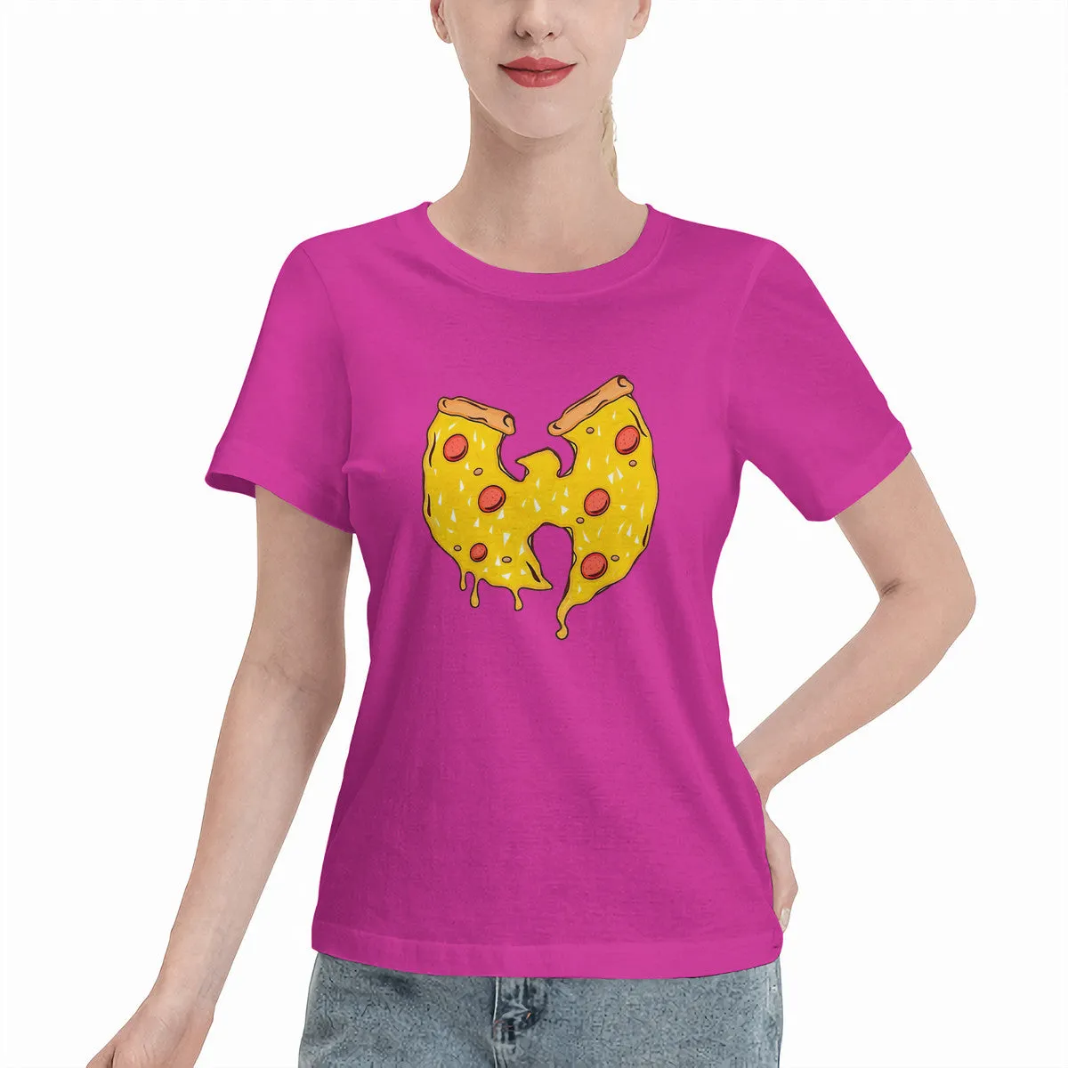 Wu-Tang Pizza Logo Women's T-Shirt
