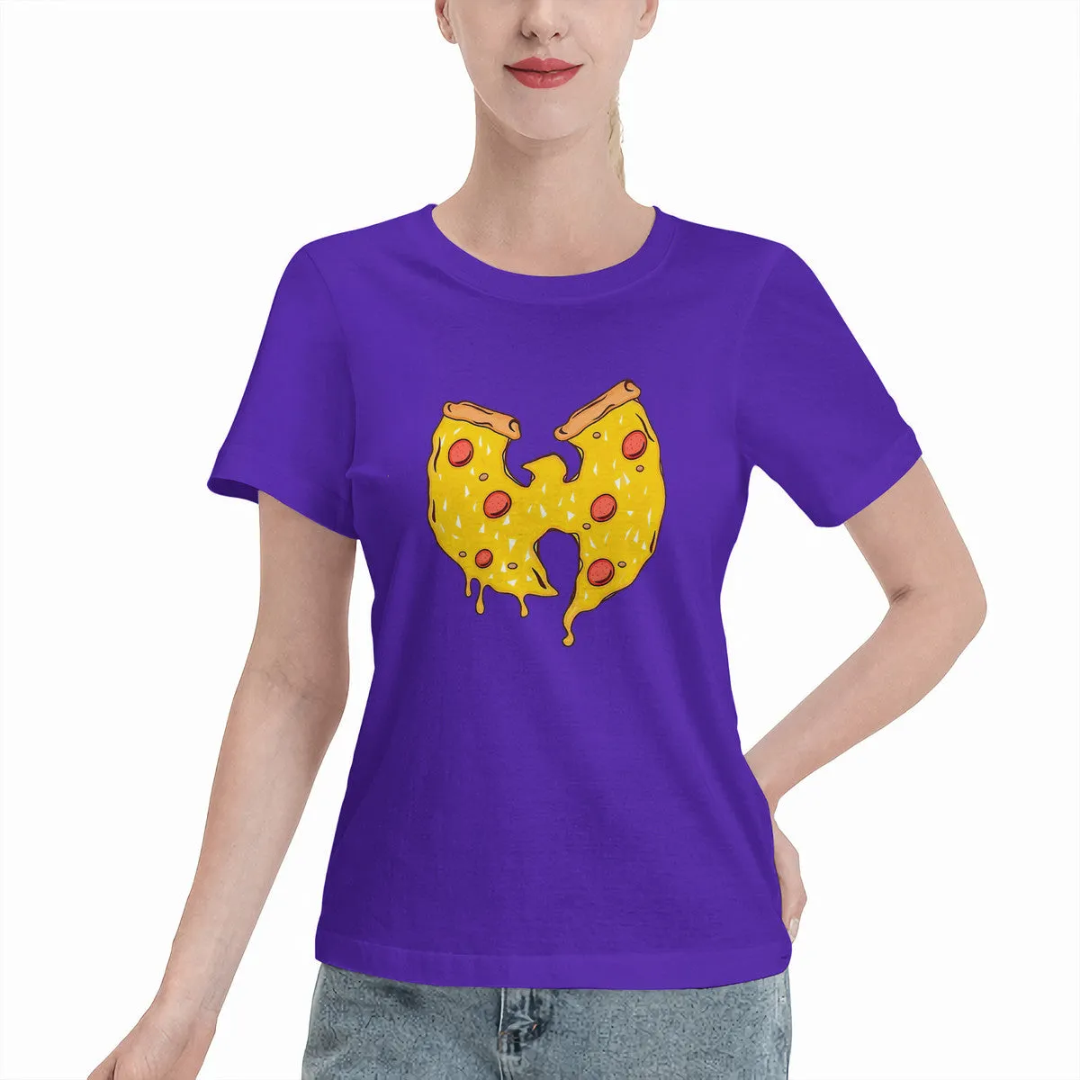 Wu-Tang Pizza Logo Women's T-Shirt