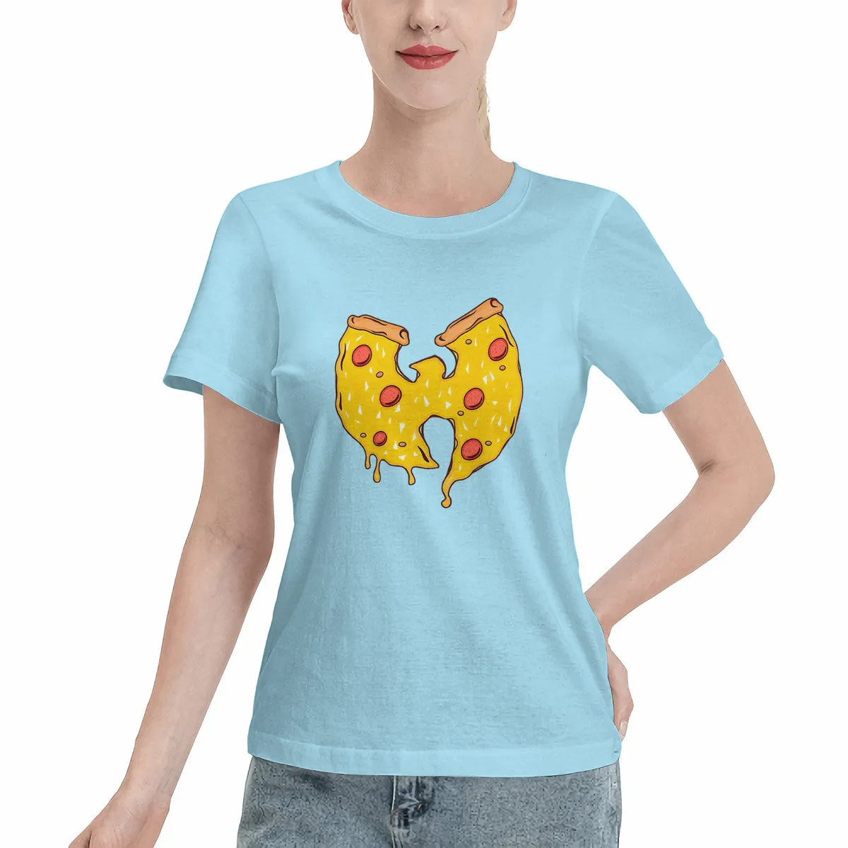 Wu-Tang Pizza Logo Women's T-Shirt