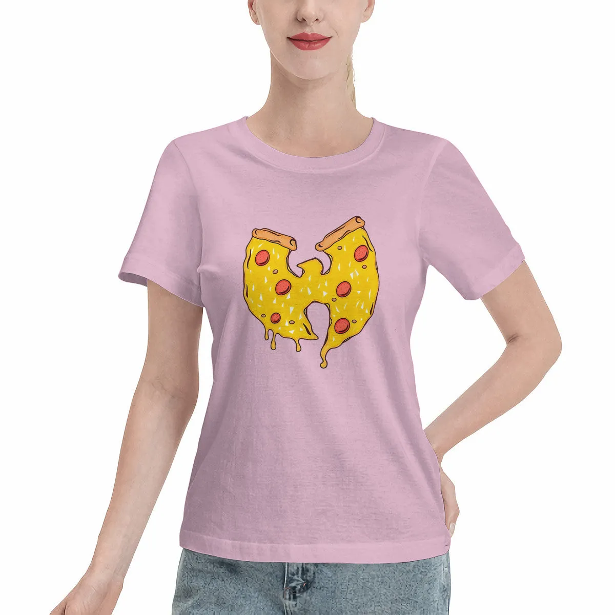 Wu-Tang Pizza Logo Women's T-Shirt