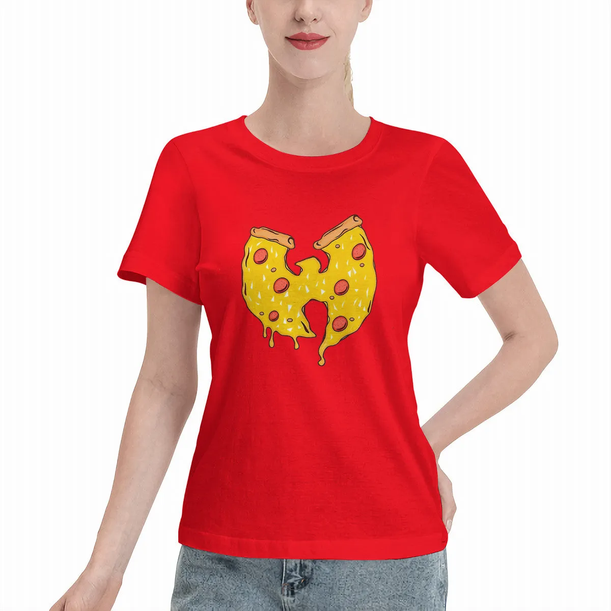 Wu-Tang Pizza Logo Women's T-Shirt