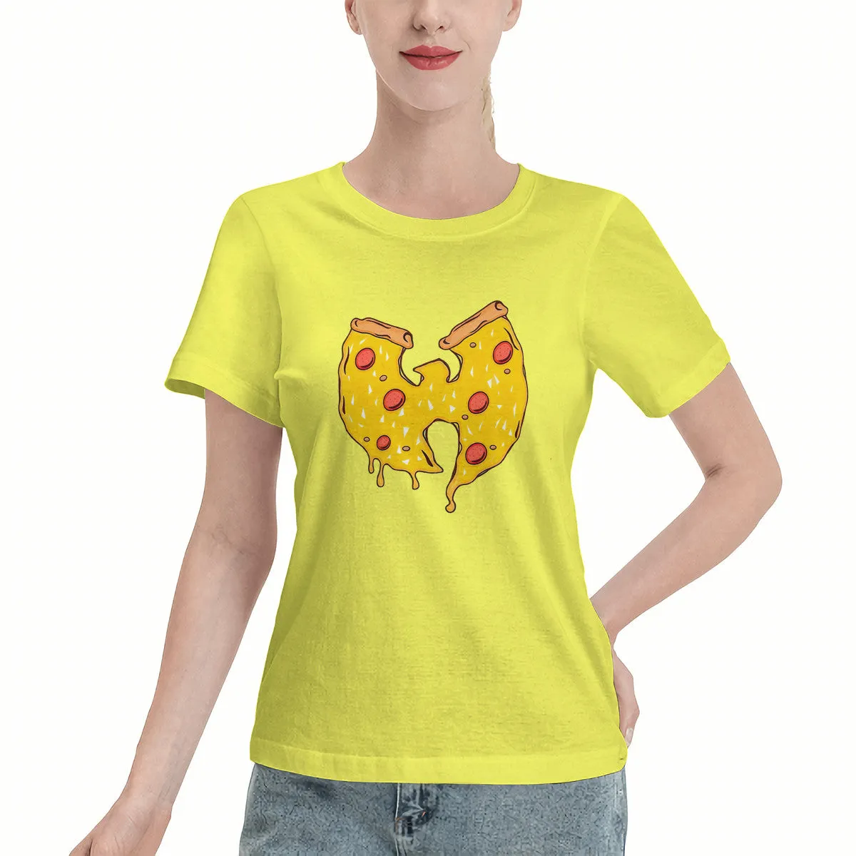Wu-Tang Pizza Logo Women's T-Shirt