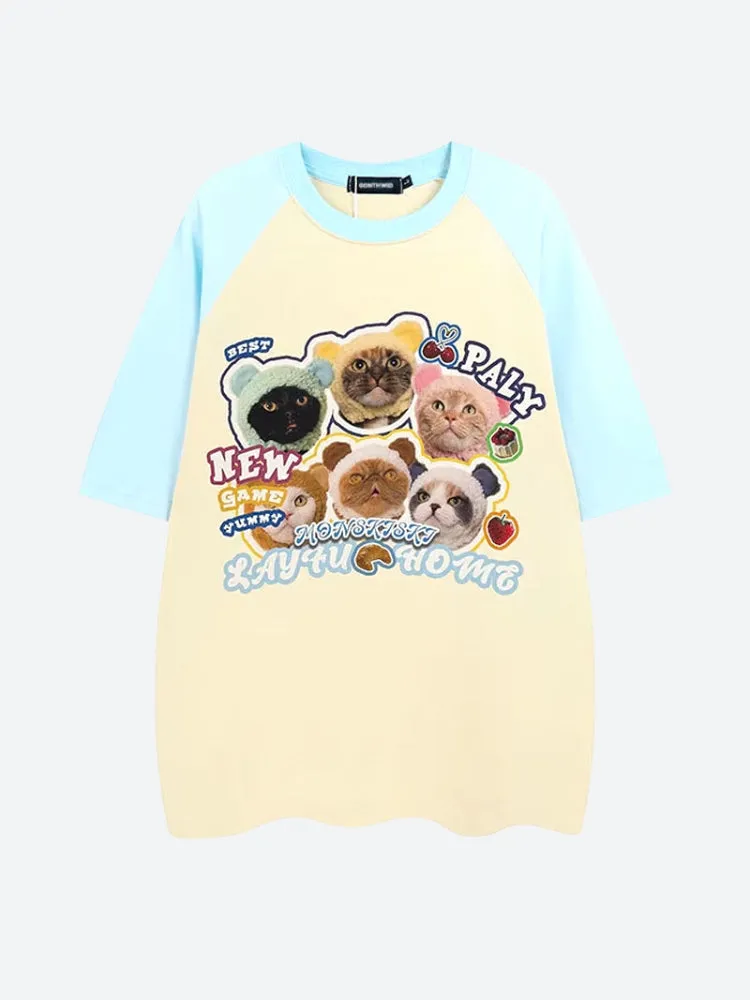 Y2K Cats Tee