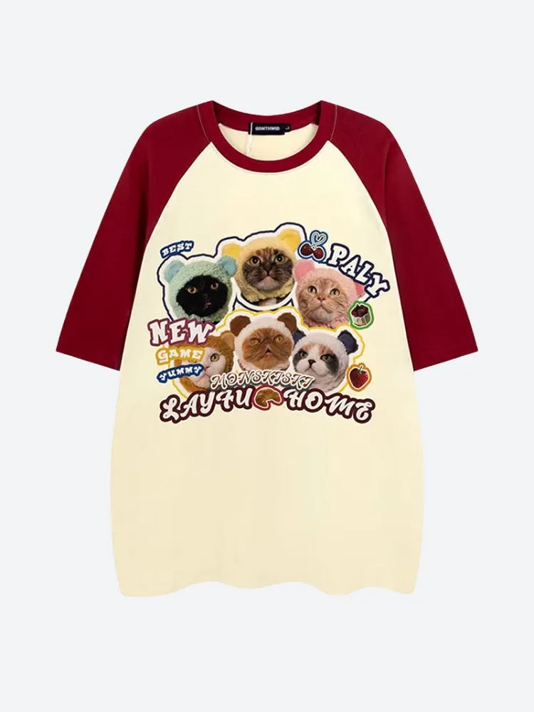 Y2K Cats Tee