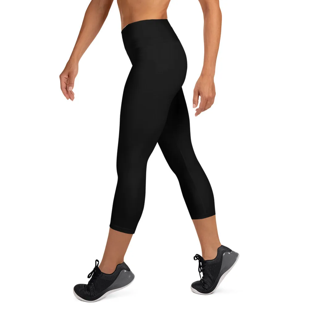 Yoga Capri Leggings Noir