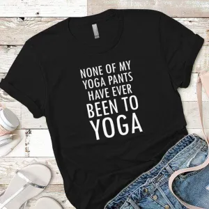 Yoga Pants Premium Tees