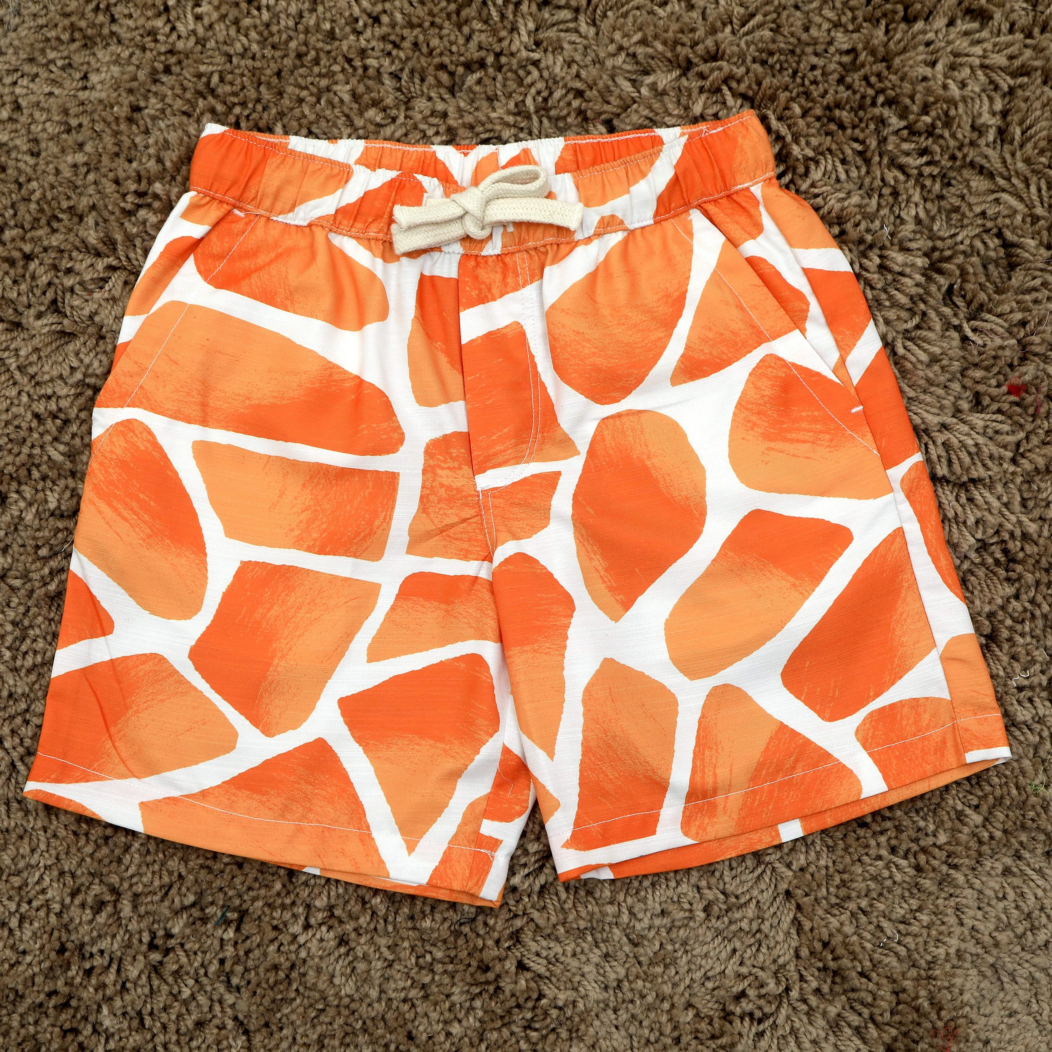 Zaraffah Printed Mustard Short